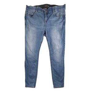 Torrid Bombshell Skinny Jeans Womens 20R Medium Wash Premium Stretch Blue Denim